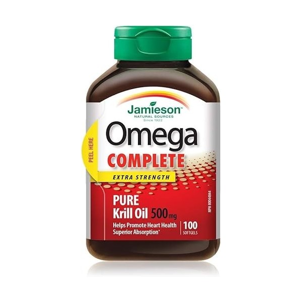 JAMIESON OMEGA RED SUPER KRILL 100 PERLE