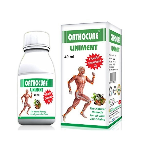 Orthocure Liniment Lot de 2 huiles pour douleurs articulaires