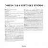Bulk Gélules Oméga 3 6 9, huile de poisson, huile de lin, huile de tournesol, 1000 mg, paquet de 90, lemballage peut varier