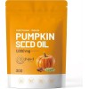 Huile de graines de citrouille - Palmier nain - 1000 mg dhuile de graines de citrouille, sans gluten, sans OGM,1pcs Huiles de...