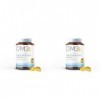 OM3 - Huile de Foie de Morue, Vitamine A et D -Défenses immunitaires - Vision -Ossature normale - Maxi format -120 capsules ...