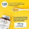 OM3 - Huile de Foie de Morue, Vitamine A et D -Défenses immunitaires - Vision -Ossature normale - Maxi format -120 capsules ...