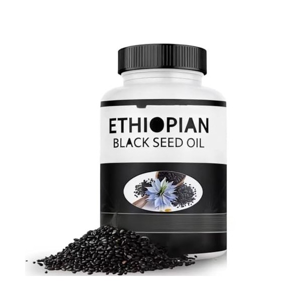 Soutien immunitaire, santé digestive et intestinale – Sans OGM, sans gluten, végétalien | Huile de Nigella Sativa pressée à f