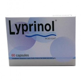 Health Prevent Huile de Poisson Lyprinol 50 Capsules