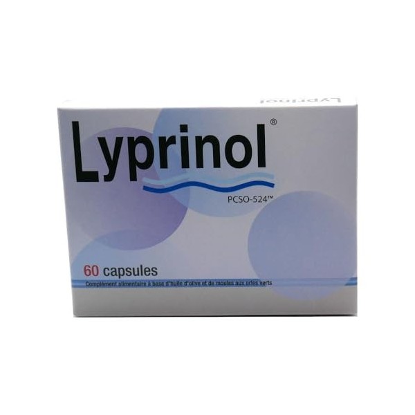 Health Prevent Huile de Poisson Lyprinol 50 Capsules