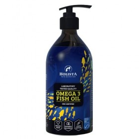 Holista Animaux de compagnie Omega 3 Fish Oil Huile de Poissons Sauvages 500ml