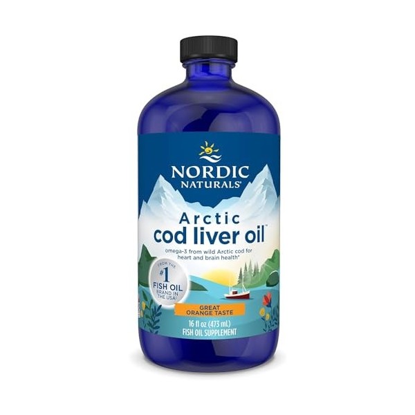 Nordic Naturals Huile de Foie de Morue