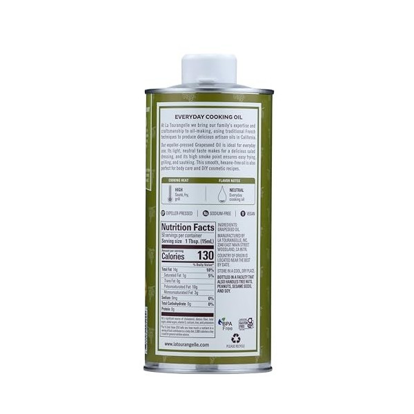 La Tourangelle, Grapeseed Oil, 25.4 Fl. Oz.