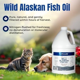 Life Line Wild Alaskan Huile de Poisson, 3 628,7 Gram