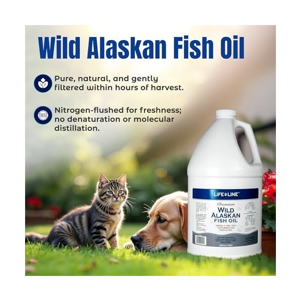 Life Line Wild Alaskan Huile de Poisson, 3 628,7 Gram