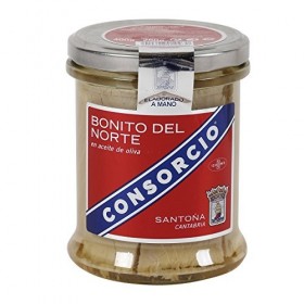 CONSORCIO GLASS X1 400G FISH OLIVE OIL