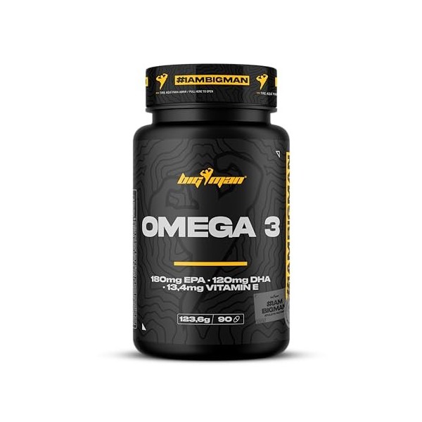 BigMan Fish Oil Omega 3 90 caps