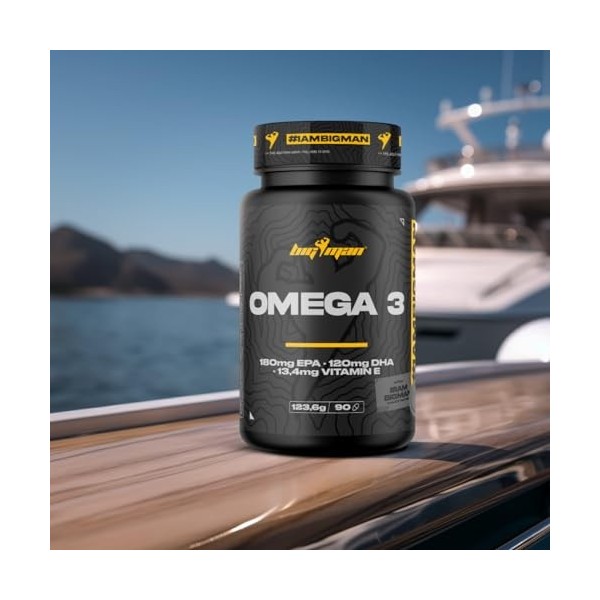 BigMan Fish Oil Omega 3 90 caps