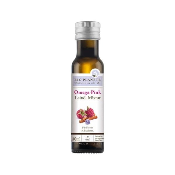 Bio Planete Omega Pink Flaxseed Oil Mixture