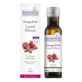 Bio Planete Omega Pink Flaxseed Oil Mixture
