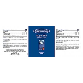 Super EPA Fish Oil Concentrate 200 Softgels - Allergy Research Group Huiles de poisson