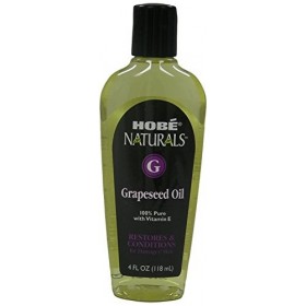 Hobe Naturals Grapeseed Oil, 4 Fluid Ounce by Hobe Naturals