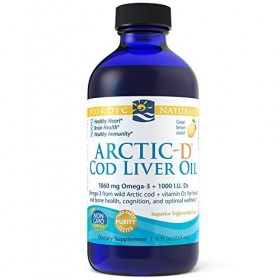 Arctic Cod Liver Oil, 1060mg Strawberry - 237 ml.