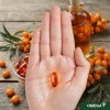 OMEGA 7 MAXX 180 Gélules Cure 3 Mois Huile d’Argousier 1000 mg Dose Journalière 500 mg/Gélule Oméga 3 6 7 9 + Vitamine E 
