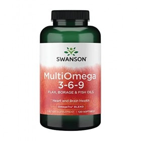 Swanson Multiomega 3-6-9 120 kaps.