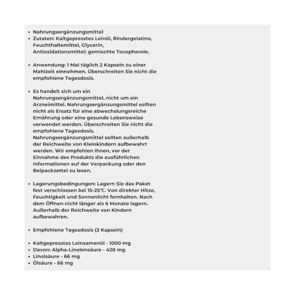 ForMeds - OLICAPS Omega 3-6-9 - Acides gras - Taux de cholestérol normal - 2 gélules par jour - 60 gélules