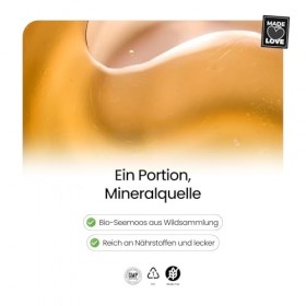 Gummily Gel de seamoss irlandais - Super aliment naturel de Moss irlandais - Alternative végétale aux gélules de Seamoss et a