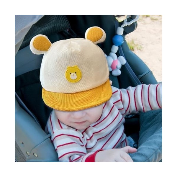 Générique Baby Baseball Hat, 17,32-18,9 Pouces Cap-Todler RÉGLABLE pour LA Protection SUM, Conception DE CARTONES BESOINTS av...