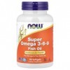 NOW Foods Super Omega 3-6-9, 1200mg - 90 softgels