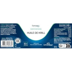 Huile de Krill Pure Superba Boost™ 590mg - Oméga-3 Phospholipidiques & Astaxanthine - Soutien Cœur, Cerveau & Vision - Pêche ...