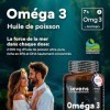 Omega 3 Huile de Poissons Sauvages 2000 mg Premium - Omegatex® - Haute concentration en EPA 720 mg & DHA 480 mg - Fonctio