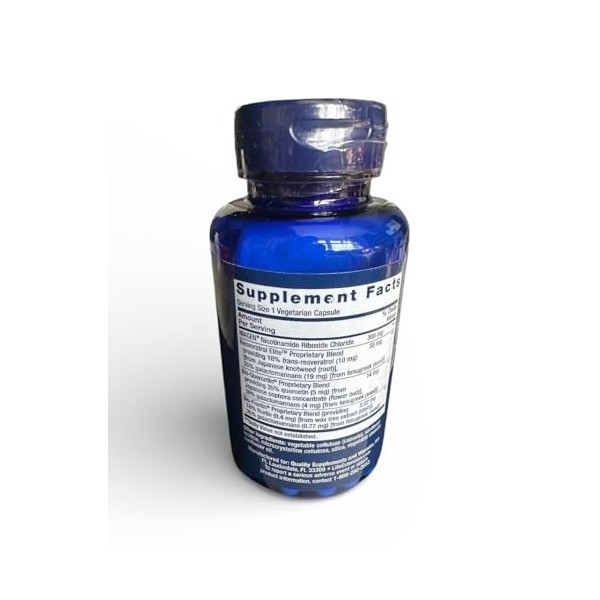 NAD + Cell Re Generator & Resverstrol Elite 30 Veg Cap