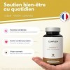 COMPLEM Oméga 3 – Huile de Poisson EPAX® & Krill Antarctique – 840 mg Oméga-3/jour EPA 427 mg & DHA 279 mg – Cœur, Cerveau