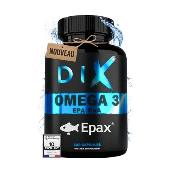 Oméga 3 EPAX® ✓ Poisson Sauvage de Norvège ✓ Haute Concentration 4000mg ✓ EPA-DHA ✓ Forme Triglycérides TG Ultra Assimilabl
