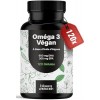 Omega 3 Vegan Huile d’Algues - 90 Gélules - Omega 3 Algues avec 600 mg DHA & 300 mg EPA par dose journalière - Vegan - Produi...