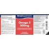 Gélules d’Oméga 3 500mg | Soutien Santé Cœur, Cerveau & Yeux | Gélules Faciles à Avaler | Huile de Poisson Distillée Molécula