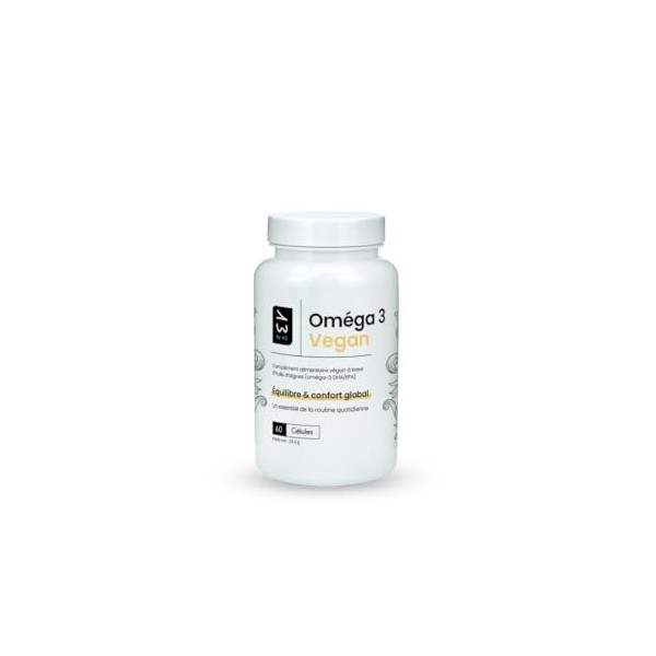 Oméga-3 Vegan 30 jours – Capsules végétales | 13 By HC