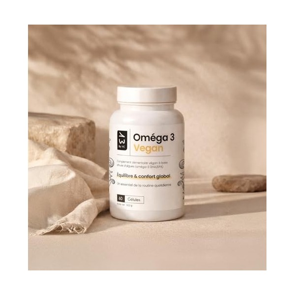 Oméga-3 Vegan 30 jours – Capsules végétales | 13 By HC