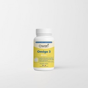 OWARI Omega 3 EPAX 1560 mg p/j - 60 gélules - Oméga-3 EPA/DHA - Huile de Poisson Haute Pureté et Qualité - Cure de 30 Jours -