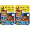 Moller’s ® | Omega 3 Pour Enfants | Huile de Poisson Omega 3 Avec DHA et EPA, Sans Gluten, Lactose ni Sucre Ajouté, et Facile...