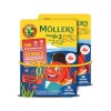 Moller’s ® | Omega 3 Pour Enfants | Huile de Poisson Omega 3 Avec DHA et EPA, Sans Gluten, Lactose ni Sucre Ajouté, et Facile...