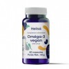 Oméga-3 vegan DHA et ALA 60 capsules cure de 2 mois HEILSA