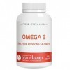 Laboratoire Beauchamp - Complément alimentaire OMEGA 3-100 gélules - Bon fonctionnement cardiaque et cérébral - Vision - Déve...