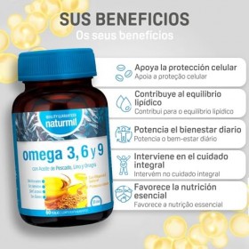 OMEGA 3-6-9 60perlas – est pensé pour s’intégrer naturellement à la routine de chaque jour, complément spécialisé pour souten