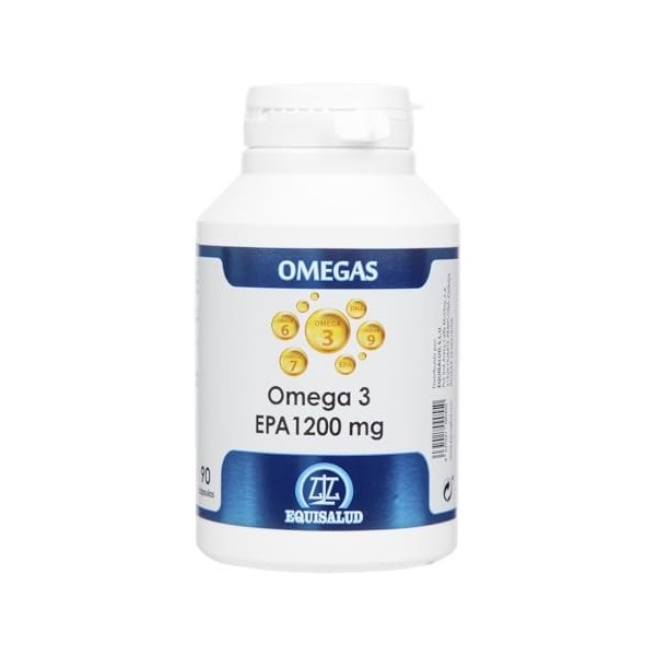 EQUISALUD OMEGA 3 EPA 1200mg. 90perlas – supplément complet conçu pour la routine de tous les jours, est pensé pour s’intégre