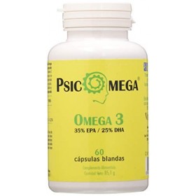 YNSADIET PSICOMEGA 60cap VINNEA – soin conçu pour une utilisation régulière, boîte de 60 gélules, convient à ceux qui recherc