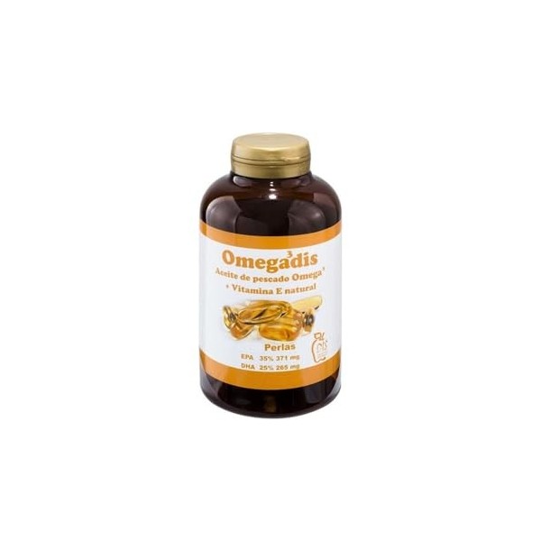 DIS OMEGADIS omega 3 1500mg. 180perlas – supplément complet conçu pour la routine de tous les jours, soutient un mode de vie 