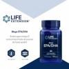 Life Extension - Mega EPA/DHA 120 Capsules Molles – Soutient la Santé Cardiaque, la Fonction Cognitive et la Vision, Huile de