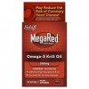 MegaRed Omega 3 Krill Oil 300mg Supplement, 90 Count Pack of 3 90 ct ea by Megared