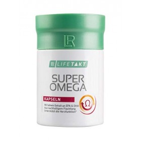LR LIFETAKT Super Omega Lot de 2 boîtes de 60 capsules de complément alimentaire