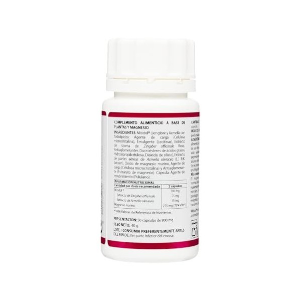 EQUISALUD HOLOMEGA STOP-DOL 50cap. – complément complet proposé en gélules pratiques, boîte de 50 gélules, contribue au fonct